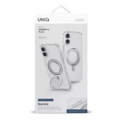 iPhone 16 Plus | Coque MagSafe UNIQ Swivix avec Support Rotatif 360°