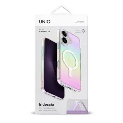 iPhone 16 | Coque MagSafe UNIQ Iridescia Holographique