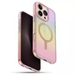 iPhone 16 Pro | Coque MagSafe UNIQ Iridescia Holographique