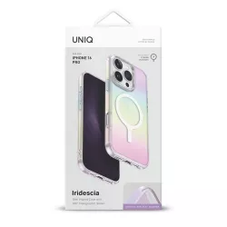 iPhone 16 Pro | Coque MagSafe UNIQ Iridescia Holographique