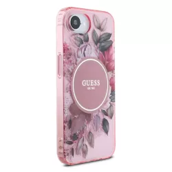 iPhone 16e | Coque MagSafe GUESS IML Flowers