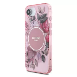 iPhone 16e | Coque MagSafe GUESS IML Flowers