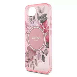 iPhone 16e | Coque MagSafe GUESS IML Flowers
