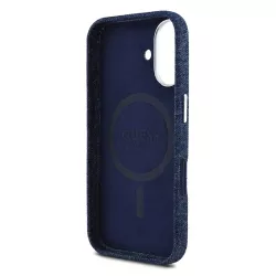 iPhone 16 | Coque MagSafe GUESS Denim Triangle Logo
