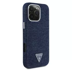 iPhone 16 Pro Max | Coque MagSafe GUESS Denim Triangle Logo