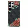 Galaxy S25 Ultra | Coque GUESS Fleurs Imprimées sur Monogramme 4G