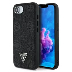 iPhone 16e | Coque MagSafe GUESS Logo 4G & Pivoine