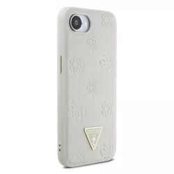 iPhone 16e | Coque MagSafe GUESS Logo 4G & Pivoine