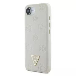 iPhone 16e | Coque MagSafe GUESS Logo 4G & Pivoine