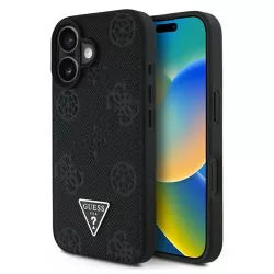 iPhone 16 | Coque MagSafe GUESS Logo 4G & Pivoine