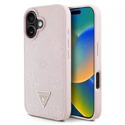 iPhone 16 | Coque MagSafe GUESS Logo 4G & Pivoine