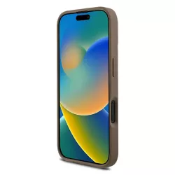 iPhone 16 | Coque MagSafe GUESS Logo 4G & Pivoine