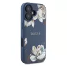 iPhone 16 | Coque GUESS Fleurs Imprimées sur Monogramme 4G