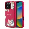 iPhone 16 Pro | Coque GUESS Fleurs Imprimées sur Monogramme