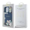 iPhone 16 Pro Max | Coque GUESS Fleurs Imprimées sur Monogramme 4G
