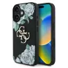 iPhone 16 | Coque GUESS Roses Imprimées & Logo 4G