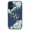 iPhone 16 | Coque GUESS Roses Imprimées & Logo 4G