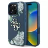 iPhone 16 Pro | Coque GUESS Roses Imprimées & Logo 4G