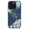 iPhone 16 Pro Max | Coque GUESS Roses Imprimées & Logo 4G