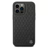 iPhone 14 Pro Max | Coque MERCEDES Stars en Cuir Véritable