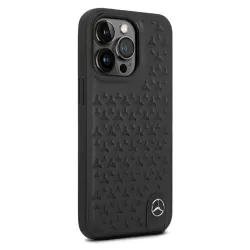 iPhone 14 Pro Max | Coque MERCEDES Stars en Cuir Véritable