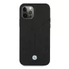 iPhone 12 Pro Max | Coque BMW Côtés Perforés Cuir Véritable
