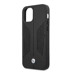iPhone 12 Pro Max | Coque BMW Côtés Perforés Cuir Véritable