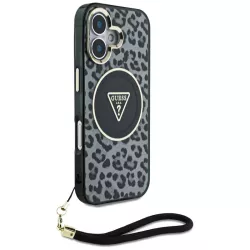 iPhone 16 | Coque MagSafe GUESS IML Léopard & Dragonne