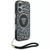 iPhone 16 | Coque MagSafe GUESS IML Léopard & Dragonne