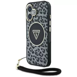 iPhone 16 | Coque MagSafe GUESS IML Léopard & Dragonne