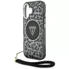 iPhone 16 | Coque MagSafe GUESS IML Léopard & Dragonne