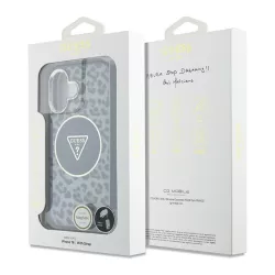 iPhone 16 | Coque MagSafe GUESS IML Léopard & Dragonne
