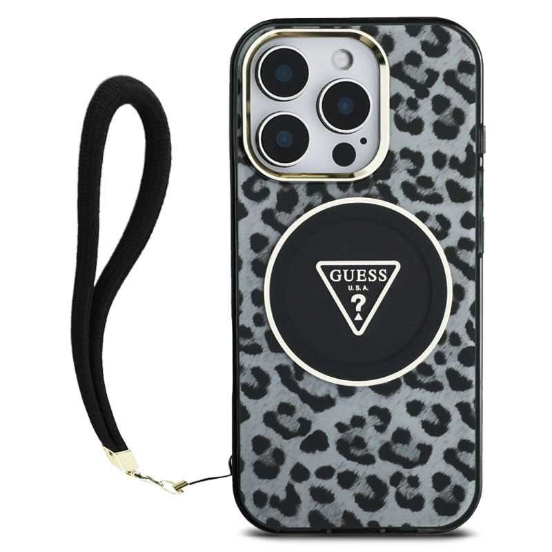 iPhone 16 Pro | Coque MagSafe GUESS IML Léopard & Dragonne iPhone 16 Pro | Coque MagSafe GUESS IML Léopard & Dragonne