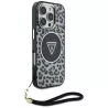 iPhone 16 Pro | Coque MagSafe GUESS IML Léopard & Dragonne