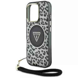 iPhone 16 Pro Max | Coque MagSafe GUESS IML Léopard & Dragonne