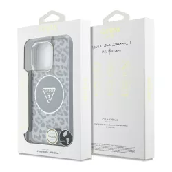 iPhone 16 Pro Max | Coque MagSafe GUESS IML Léopard & Dragonne