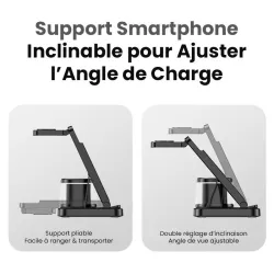 Station Induction Multifonction YESIDO Ds22/23 5-en-1