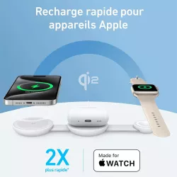 Chargeur Induction Pliable Qi2 ANKER MagGo 3-en-1