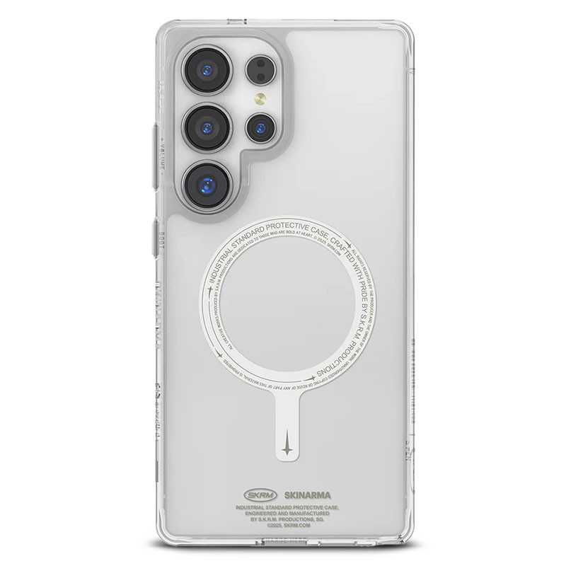 Galaxy S25 Ultra | Coque MagSafe SKINARMA Saido NiteGlow Mag-Charge Galaxy S25 Ultra | Coque MagSafe SKINARMA Saido NiteGlow Mag-Charge