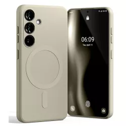 Galaxy S25 | Coque Magnétique GOOSPERY Semi Silicone MagSafe