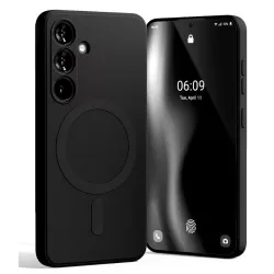 Galaxy S25 | Coque Magnétique GOOSPERY Semi Silicone MagSafe