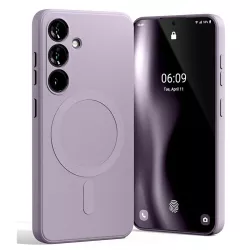 Galaxy S25 | Coque Magnétique GOOSPERY Semi Silicone MagSafe