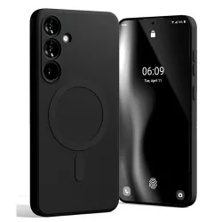 Galaxy S25 Plus | Coque Magnétique GOOSPERY Semi Silicone MagSafe