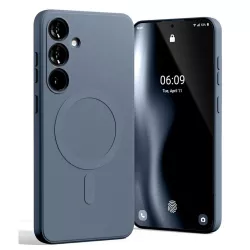 Galaxy S25 Plus | Coque Magnétique GOOSPERY Semi Silicone MagSafe