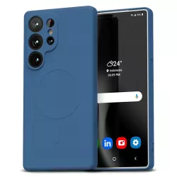 Galaxy S25 Ultra | Coque Magnétique GOOSPERY Semi Silicone MagSafe