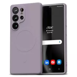 Galaxy S25 Ultra | Coque Magnétique GOOSPERY Semi Silicone MagSafe