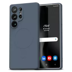 Galaxy S25 Ultra | Coque Magnétique GOOSPERY Semi Silicone MagSafe