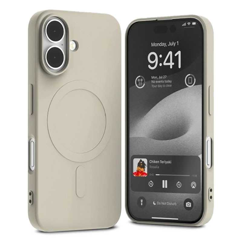 iPhone 16 | Coque MagSafe GOOSPERY Semi Silicone iPhone 16 | Coque MagSafe GOOSPERY Semi Silicone