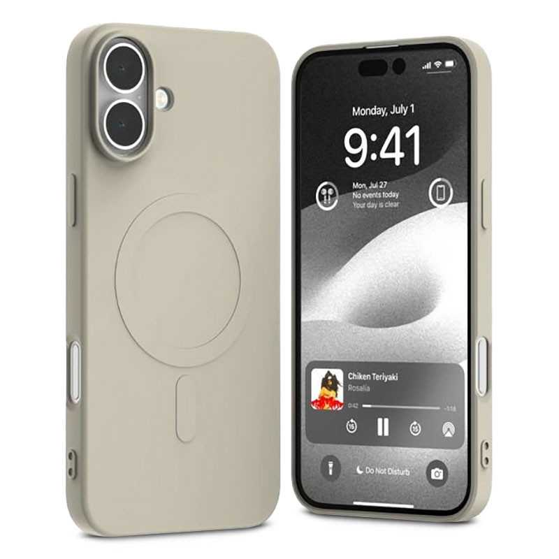iPhone 16 Plus | Coque MagSafe GOOSPERY Semi Silicone iPhone 16 Plus | Coque MagSafe GOOSPERY Semi Silicone