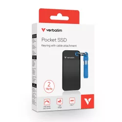 Disque Dur Externe VERBATIM Pocket SSD 2TB